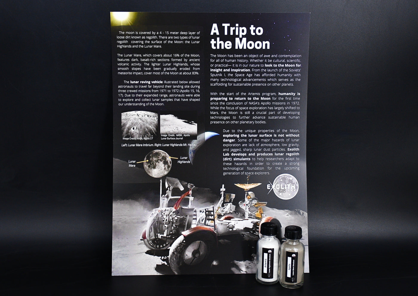 Discovering the Moon: Lunar Dust STEM Kit