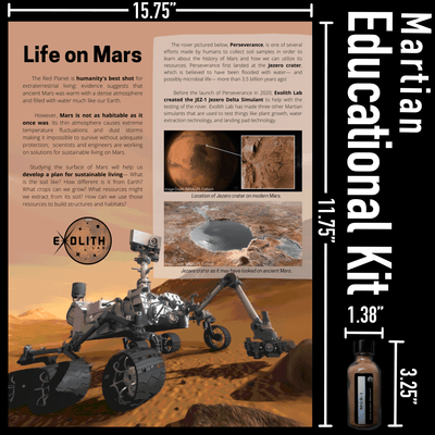 Learn about Mars with Martian Dust STEM Kit